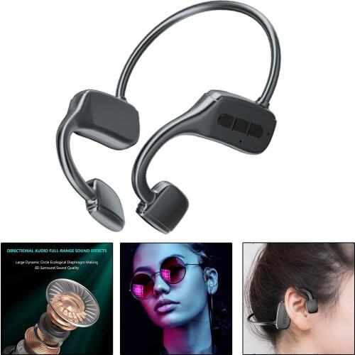 Bone Conduction Headsets Open-Ear Bluetooth Wireless Sport Headphones