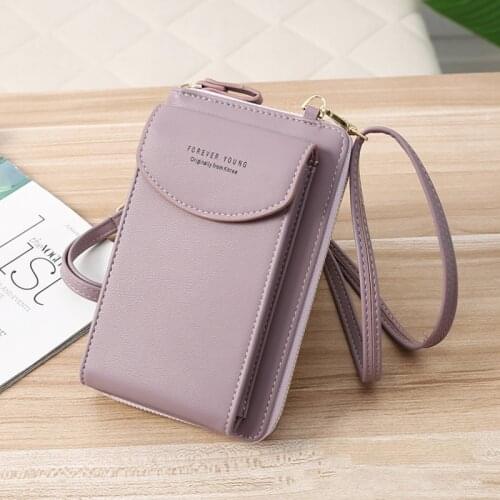 Brand Designer Women Mini Shoulder Bag Wallets Many Departments Clutch Wallet Female Long Large Card Purse Ladies Handbag