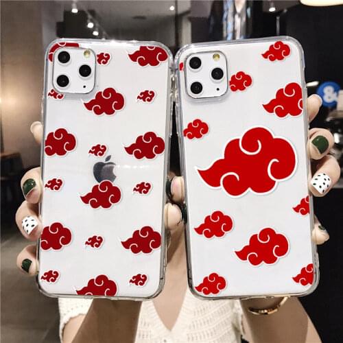Cute Japan Cloud Phone Case For iPhone 12 11 Pro XR X XS MAX SE2020 7 8 6 Plus Clear Soft Silicone Cover Fundas