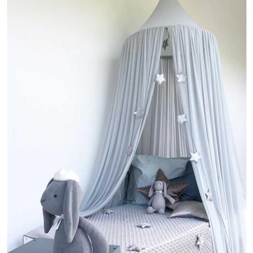 Baby Bed Hanging Mosquito Net Home Decoration Baby Bedding Crib Canopy Cover Round Netting Children Play Tent Net Accessories