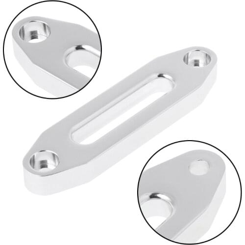 4000lbs Alumimum Hawse Fairlead For Synthetic Winch Rope Cable Lead SUV ATV UTV E7CA