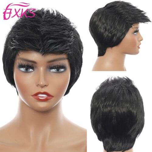 Черные парики FXKS China At AliExpress