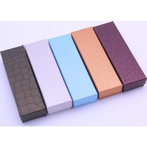 Cardboard Jewelry Box Portable Storage Organizer for Necklace Bracelet Wedding Christmas Holiday Birthday Women Gift Case