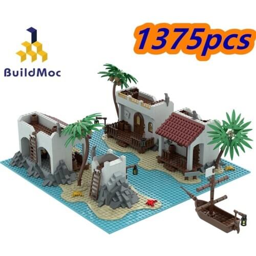 DIY World Famous Lakes Lslands Construct Fit for Collecting Toy Module Toys DIY Building Blocks Bricks Set Gift Kids