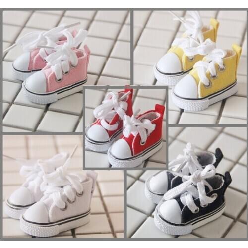 [MYKPOP]KPOP Dolls Clothes & Accessories: Canvas Shoes Casual Shoes for 20cm doll (without doll) Fans Collection SA20080607