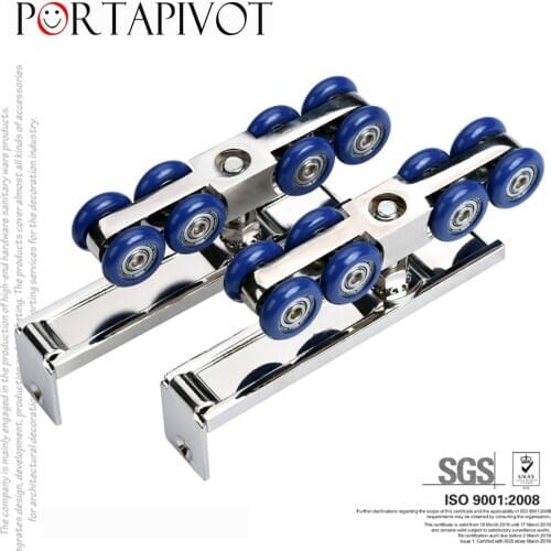 Hanging Wheel Kitchen Bathroom Wooden Door Sliding Door Hanging Pulley Track Hanging Rail Upper slides rail Accessories