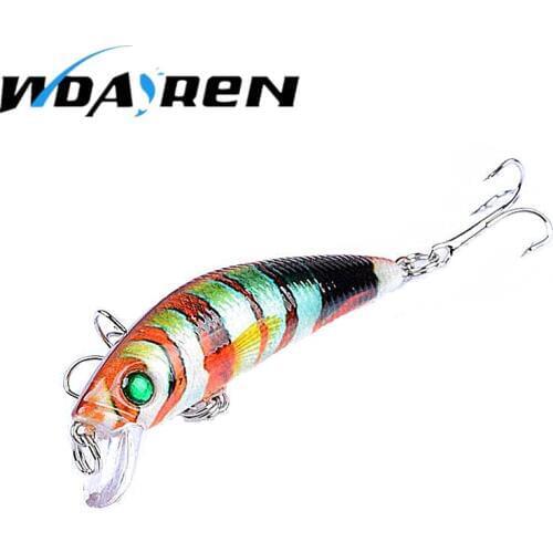 1Pcs Minnow Fishing Lure Hard Artificial Bait 3D Eyes 70cm 8g Wobblers Crankbait Topwater Baits Fish Pesca Fishing tackle FA-443