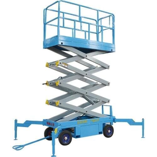 Qiyun Manufacturer mobile hydraulic scissor lifting platform/ manual scissor lift For Sale with CE ISO