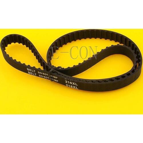 1pcs 216XL Timing Belt L039 108Teeth Width 0.39inch(10mm) XL Positive Drive Pulley for CNC Stepper Motor and Engraving Machine