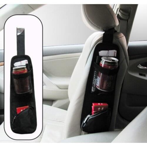 Auto Car Seat Bag SIDE Hanging Bag Storage Mesh Pocket Organizer Holder Comely