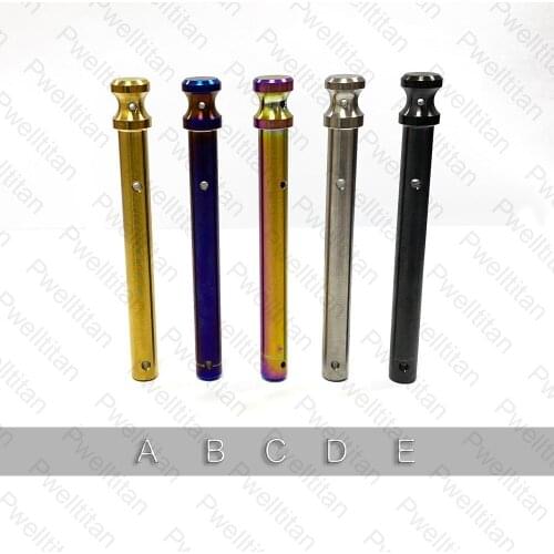 Titanium Brake Caliper Pad Pin Rear Bolts For Motorcycle Oil Disc Clamp Guide Screw Alloy GR5 Material