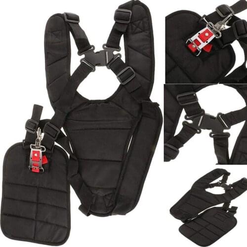 Convenient Strimmer Double Breasted Shoulder Harness Strap For Brush Cutter Adjustable Double Shoulder Strap Y-Shaped Garden