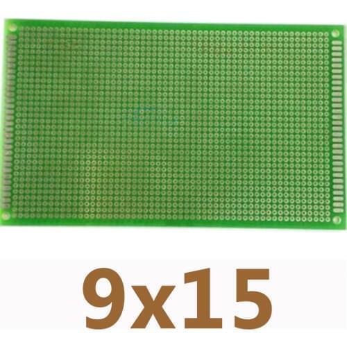 9*15cm Single Side Tin Plating PCB Universal Board High Quality Glass Fiber Board Experiment Matrix Circuit Board