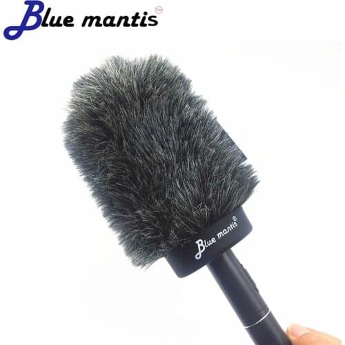 Outside Furry Windshield Muff for SONY ECM673 674 ECM MV1Condenser Microphone Wind Shield Protection Outdoor Interview Mic 12cm