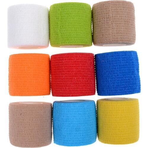 Waterproof Elastic Self Adhesive Medical Bandage Tape Nonwoven Cohesive First Aid Kit for Ankle Finger Muscle Care