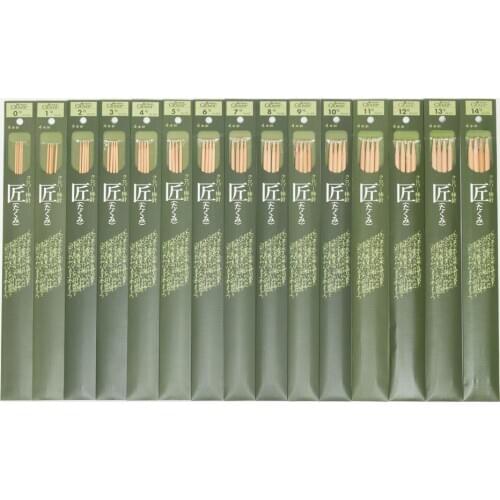 Japan Clover 54/400/415 Series Bamboo Needles Needle Bar 30cm Long Needles Sweater Needle Knitting Tools