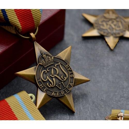 Top Quality 1PC United Kingdom Badges British WW2 Star Military Medal