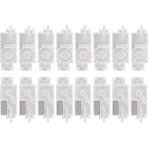 16PCS Ink Damper for Mimaki Jv33 Jv5 Cjv30 Roland Mutoh Galaxy Human Wit-Color Dx5 Print Head Dumper Filter