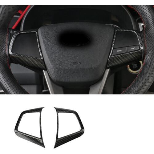 2PC For Hyundai Ix25 Steering wheel Decoration frame Trim