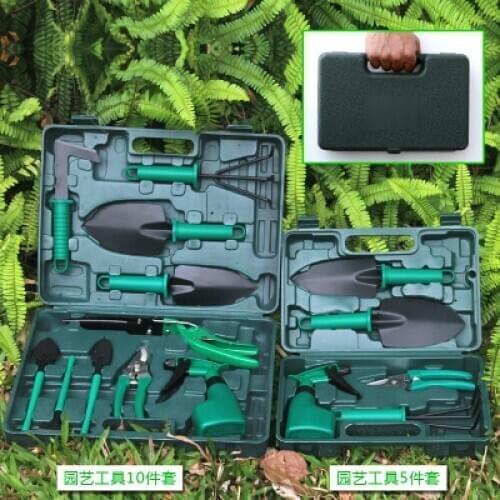 5/10 PCS Mini Garden Plant Tool Set Shovel Rake Kits Balcony Home-grown Mini Digging Suits household flower vegetable planting