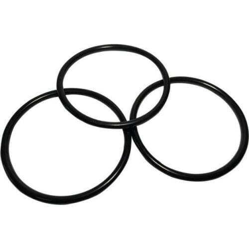5pcs 105/115/130/135/140/145/150/155/160mm OD x 2mm Thick Black Rubber O Ring Gaskets Washer