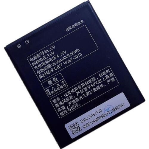 BL 229 BL229 Battery For lenovo A8 A806 A808T 2500mAh High Quality Mobile Phone Backup Bateria