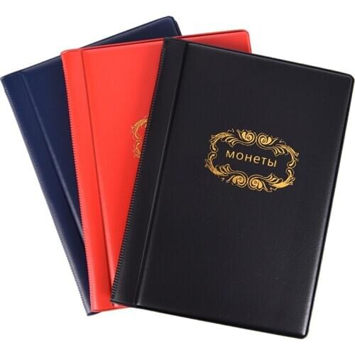 60/120 Pockets Coins Album Collection Book Mini Penny Coin Storage Album Book Collecting Coin Holders for Collector Gifts