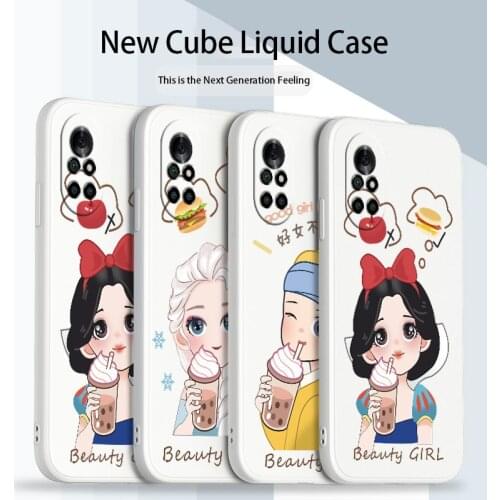 Princess Bow Phone Case For Huawei Nova8 8Pro 8SE Nova 7 7Pro 7SE 6 6se 5 5Pro 5Z 5I 5Ipro 5T 4 4E Cover
