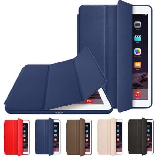 Slim Magnetic Smart Flip Stand PU Leather Cover for Apple Ipad Pro 12.9 (A1584 A1652 A1670 A1671) inch Tablet Case