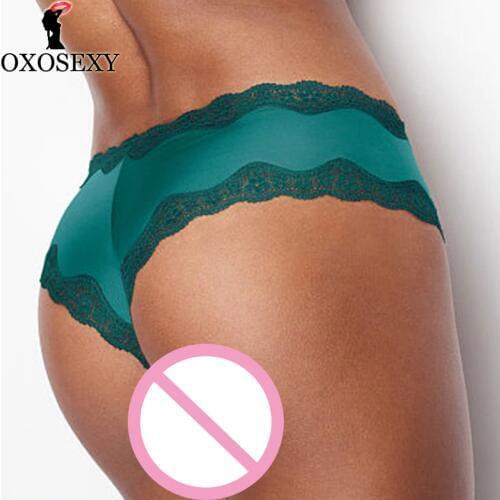 Black Red m xxxl Low Waist Sexy Panties Black Green Red Xxxl Culotte Sexy Underwear Women Plus Size Briefs Lace Thong Female 549