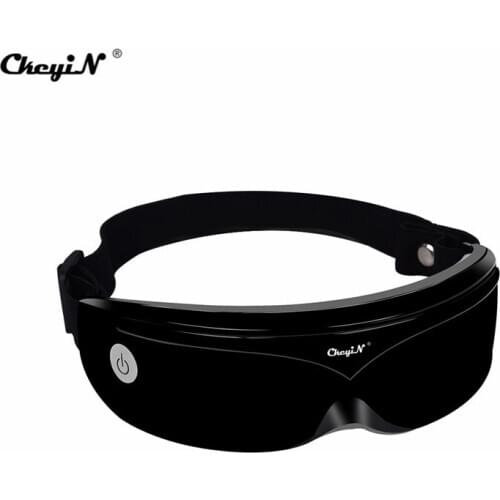 Electric Wireless Eye Massager 9 Modes Multi-frequency Vibration Fatigue Relief Magnetic Care Comfortable Eyewear Glasses S50