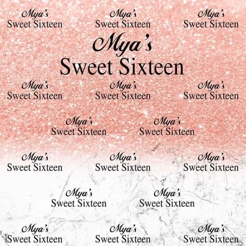 Girls 16th birthday background photography Fotografia customized sixteen photo backdrop for photo studio accessories photocall