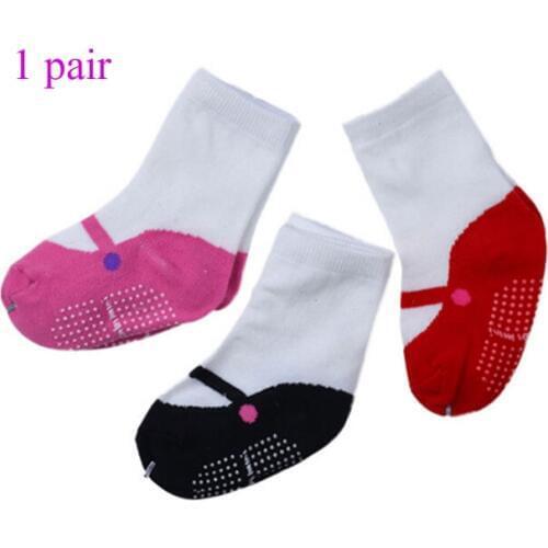 Cotton Autumn Spring Baby Girls Kids Socks Children Ballet Skid Anti Slip Infant Newborn Toddler Dance Infant gift stuff