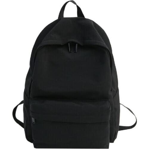 Student Canvas Backpack Female Cotton Shoulder Women Vintage School Bag Teenage Girl Cute Backpacks Fashion Luxury Bookbag