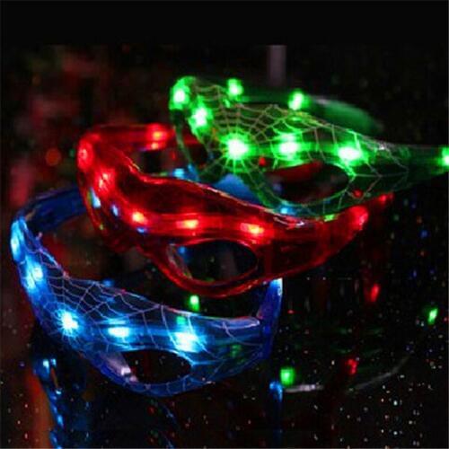 Flashing LED Sunglass Glowing Glasses Blinking Night Club Bar Wedding Birthday Childrens Day Glow Party Supplies Glow In Dark