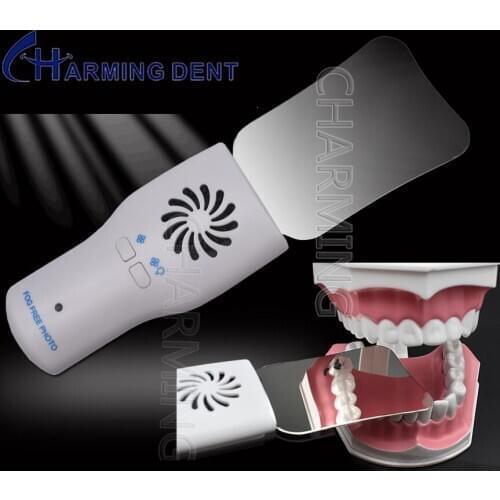 Dental Photography Oral Mirror Reflector with LED Fog Free Photo Anti-Fog for Orthodontics Buccal Occlusal Lingual Oral Cavity