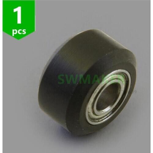 SWMAKER 1 pcs Aluminum Extrusion Small V Wheel Delrin Assembly 5mm Bore CNC Router 3D Printer
