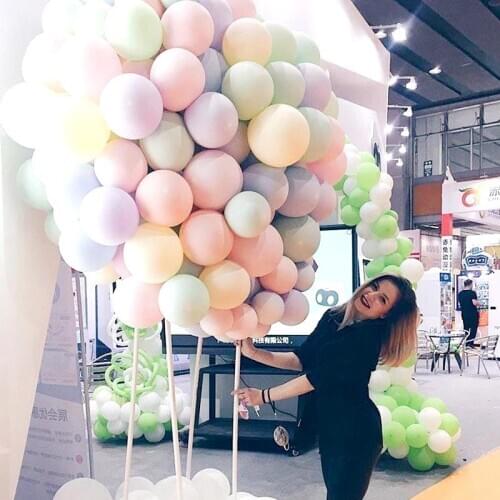 10Pcs Latex Balloons Macaron Colorful Circle Air Balloon For Wedding Birthday Party Decoration Adult Baby Shower Supplies ASD113