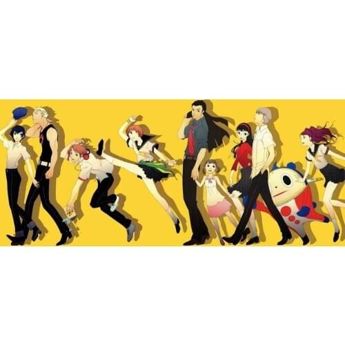 B085 Shin Megami Tensei Persona 4 Fabric Silk Cloth Poster Art Bedroom Decoration