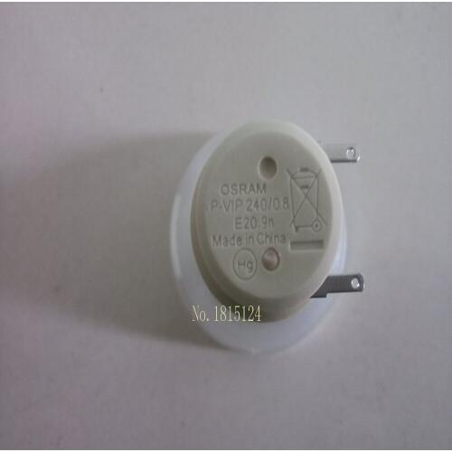Free shipping Original Replacement projector lamp OSRAM P-VIP 240/0.8 E20.9/n 180 days warranty