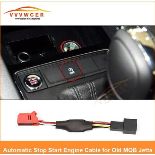 For VW MQB Jetta before 2018 Automatic Stop Start Engine System Off Device Control Sensor Plug Stop Cancel