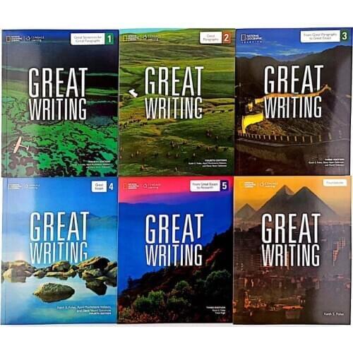 5-12 year Childrens English story book Great Writing english picture book help child be reader early education book 6pc/set