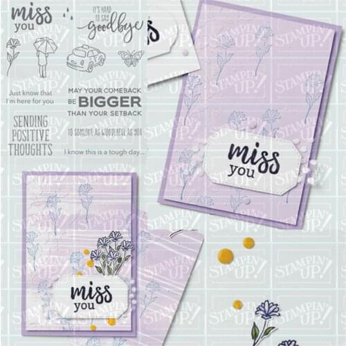 Miss You Metal Cutting Dies And Stamps for DIY Scrapbooking dies Paper Card Decor Craft dies Embossing Die Cuts