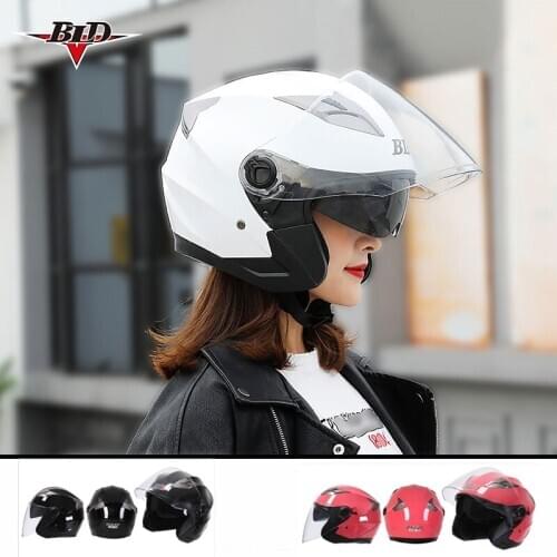 Men Women Motorcycle Helmet Summer All Season Half Open Face Moto Racing Casco Vintage Scooter Jet Retro Helmets