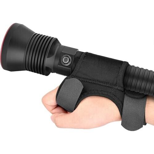 Wrist Flashlight Holsters Durable Diving Flashlight Gloves for Fishing Diving Hunting Underwater Light