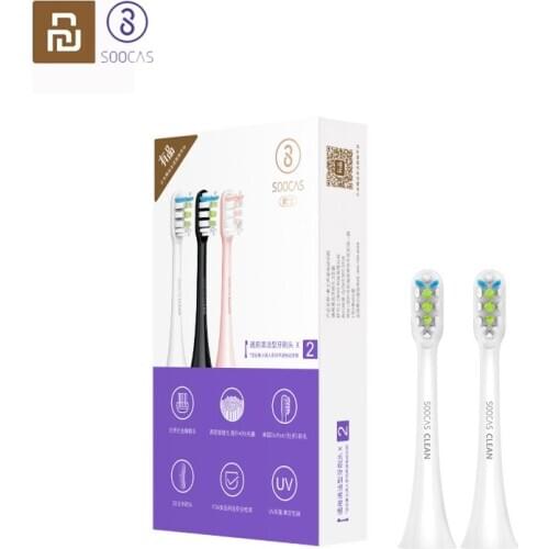 SOOCAS X3 X1 X5 Replacement Toothbrush heads for Youpin SOOCARE X1 X3 sonic electric tooth brush head original nozzle jets