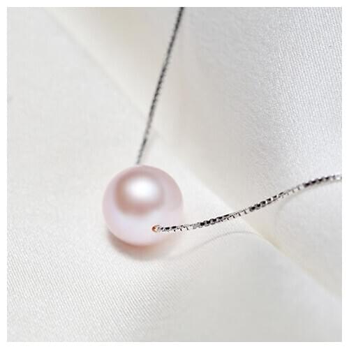 HUGE 13MM NATURAL SOUTH SEA GENUINE WHITE PERFECT ROUND PEARL NECKLACE PENDAN