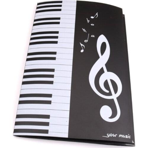 Pages Piano Score Folder Smooth Expanded Sheet Music Score Folder A4 Sheet Bag Stave Storage Holder