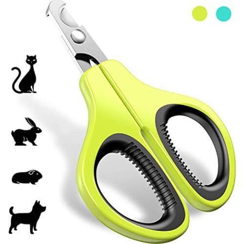 Spring-Professional Pet Nail Clippers and Claw Trimmer - Best Cat Claw Clippers for Rabbit Puppy Small Dog - Sharp, Safe