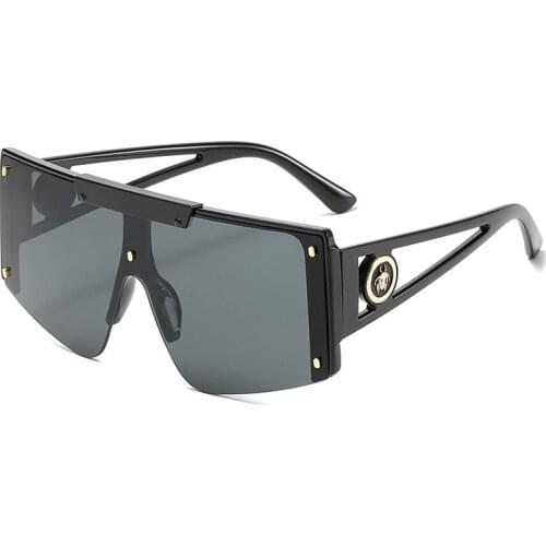 Classic Retro Oversized Sunglasses for Women Men Brand Design Male Female Summer Outdoor Sports Travel Big Frame Sun Glasses